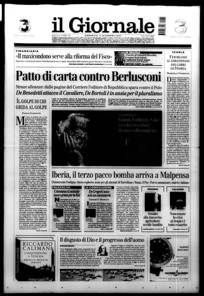 Il giornale : quotidiano del mattino